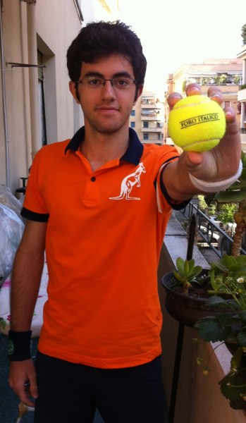 La mia prima volta in veste di raccattapalle